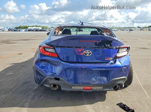 JF1ZNBE17P9754305 2023 TOYOTA GR Blue Rear view