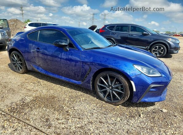 JF1ZNBE18N9752883 2022 TOYOTA GR Blue წინა მარჯვენა