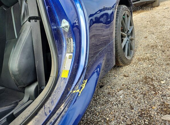 JF1ZNBE18N9752883 2022 TOYOTA GR Blue ძრავის განყოფილების ხედი