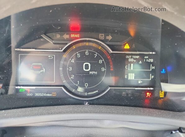 JF1ZNBE18R9754865 2024 TOYOTA GR White Սարքավորումների վահանակի տեսք