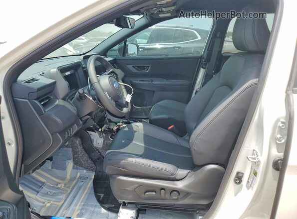 JF2BUPAD6TY487395 2026 SUBARU OUTBACK White წინა სალონის ხედი