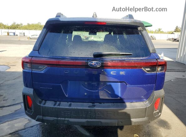 JF2BUPAD7TY529539 2026 SUBARU OUTBACK Blue Հետևի տեսք