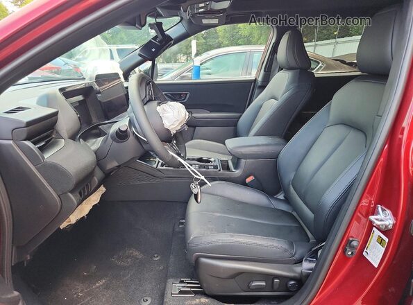 JF2BUPBD2TY452240 2026 SUBARU OUTBACK Red Вид салону спереду