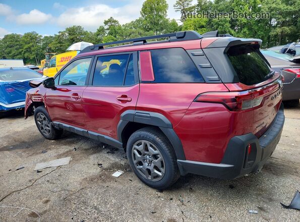 JF2BUPBD2TY452240 2026 SUBARU OUTBACK Red Задня ліва чверть