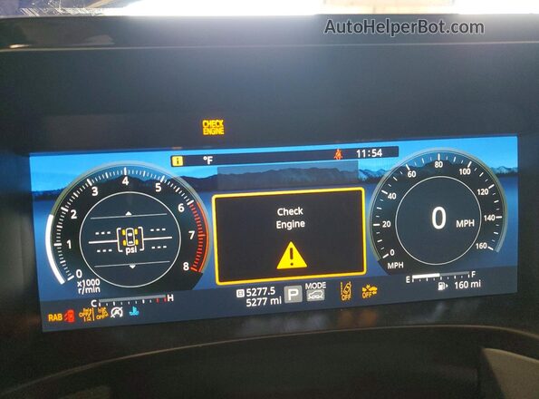 JF2BUPBD2TY486386 2026 SUBARU OUTBACK Blue Вид щитка приладів