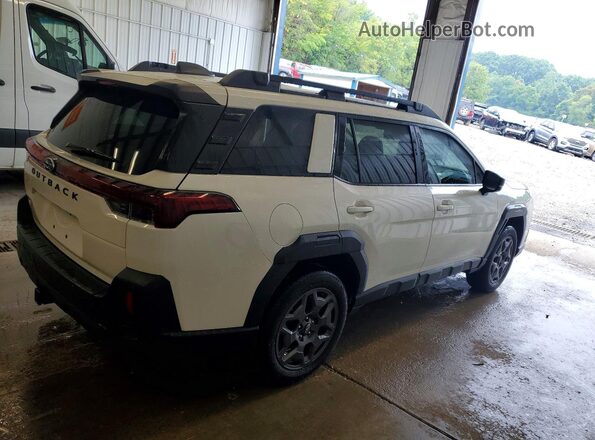 JF2BUPBD4TY484929 2026 SUBARU OUTBACK White Задня права чверть