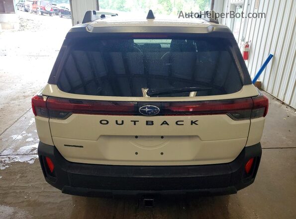 JF2BUPBD4TY484929 2026 SUBARU OUTBACK White Вид ззаду