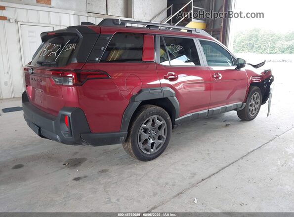JF2BUPBD5TY493221 2026 SUBARU OUTBACK Burgundy Rear right
