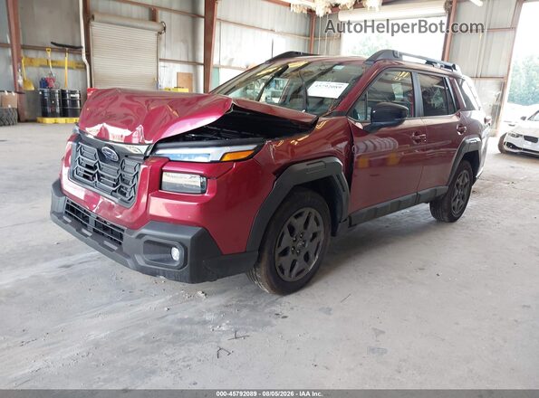 JF2BUPBD5TY493221 2026 SUBARU OUTBACK Burgundy Front left