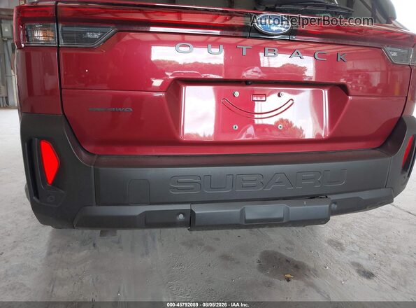 JF2BUPBD5TY493221 2026 SUBARU OUTBACK Burgundy Front view