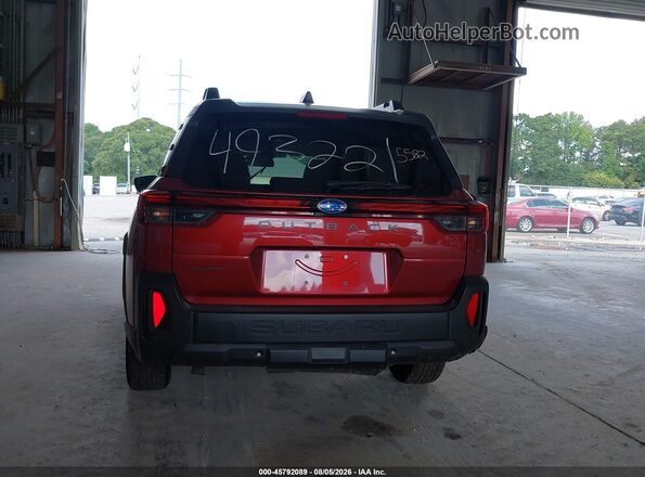 JF2BUPBD5TY493221 2026 SUBARU OUTBACK Burgundy 