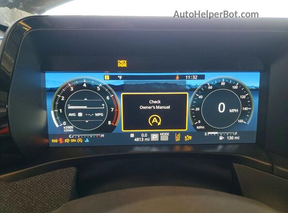 JF2BUPBD7TY513744 2026 SUBARU OUTBACK Black Instrument cluster view