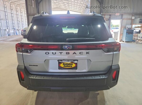 JF2BUPBDXTY546608 2026 SUBARU OUTBACK Silver Widok z tyłu