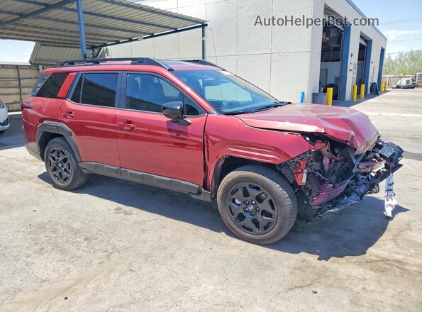 JF2BUPDD4TY479176 2026 SUBARU OUTBACK Maroon Передня права чверть