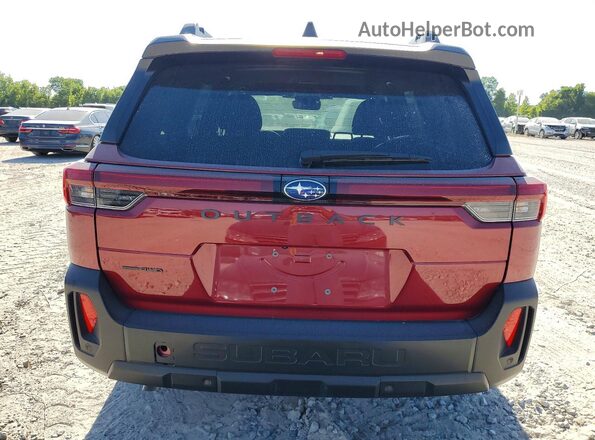 JF2BUPDD4TY479176 2026 SUBARU OUTBACK Red უკანა ხედი