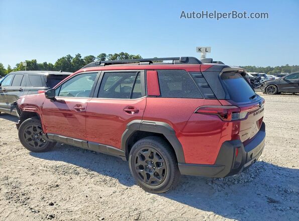 JF2BUPDD4TY479176 2026 SUBARU OUTBACK Red უკანა მარცხენა
