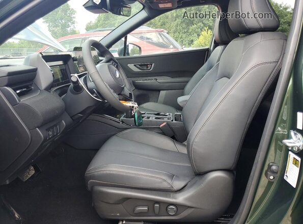 JF2BUPDDXTY463807 2026 SUBARU OUTBACK Green Widok wnętrza z przodu