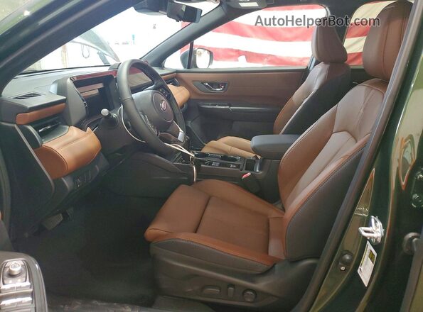 JF2BURJD7TY551780 2026 SUBARU OUTBACK Green Вид салону спереду