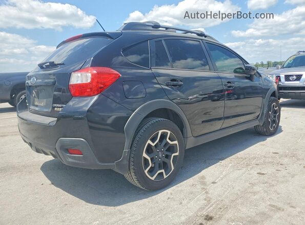 JF2GPABC0G8266770 2016 SUBARU CROSSTREK Black უკანა მარჯვენა
