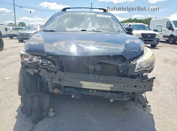 JF2GPABC0G8266770 2016 SUBARU CROSSTREK Black წინა ხედი