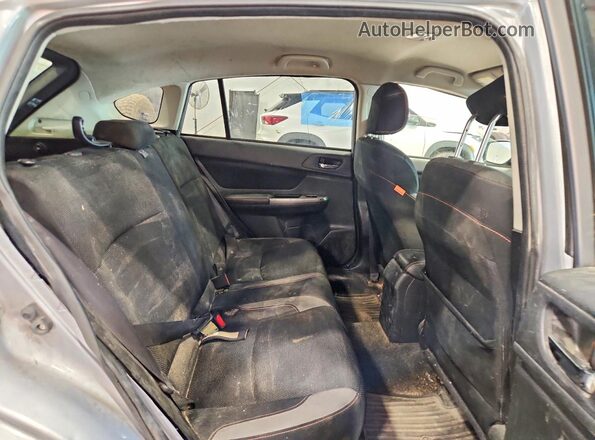 JF2GPABC0GH263240 2016 SUBARU CROSSTREK Silver Rear interior view
