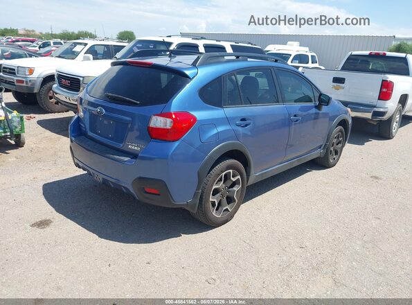 JF2GPABC0HH251204 2017 SUBARU CROSSTREK Blue Հետևի աջ