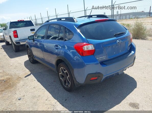 JF2GPABC0HH251204 2017 SUBARU CROSSTREK Blue Հետևի ձախ
