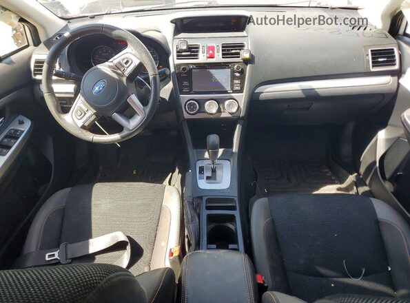 JF2GPABC0HH279195 2017 SUBARU CROSSTREK Белый Вид панели приборов