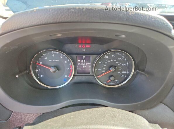 JF2GPABC0HH281559 2017 SUBARU CROSSTREK Gray Սարքավորումների վահանակի տեսք