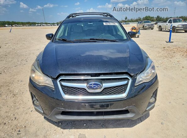 JF2GPABC1G8249587 2016 SUBARU CROSSTREK Black Widok z przodu