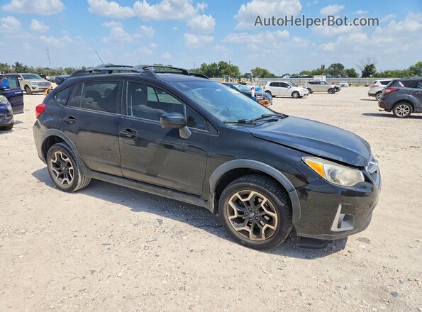 JF2GPABC1G8249587 2016 SUBARU CROSSTREK Black Przód prawy