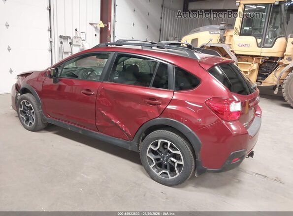 JF2GPABC1G8293279 2016 SUBARU CROSSTREK Burgundy Trasero izquierdo