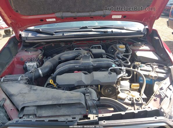 JF2GPABC1G8293279 2016 SUBARU CROSSTREK Burgundy Vista trasera