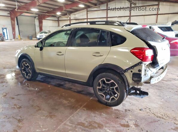 JF2GPABC1G8323848 2016 SUBARU CROSSTREK Beige Задня ліва чверть
