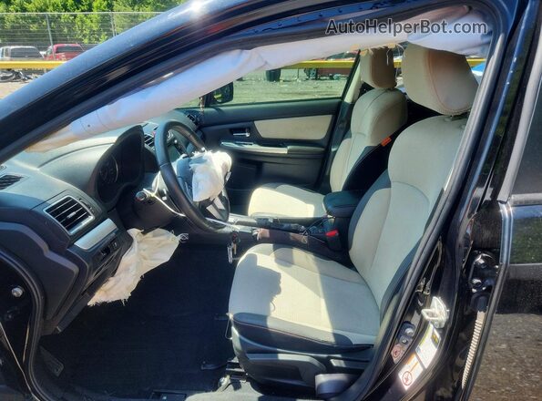 JF2GPABC2G8306671 2016 SUBARU CROSSTREK Black Սալոնի դիմացի տեսք
