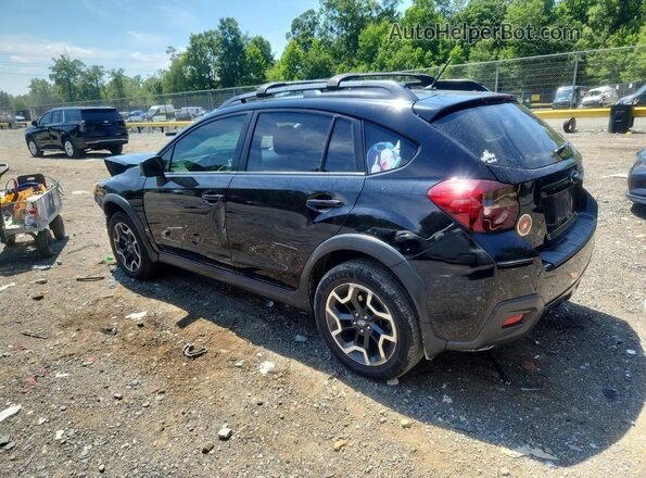JF2GPABC2G8306671 2016 SUBARU CROSSTREK Black Հետևի ձախ