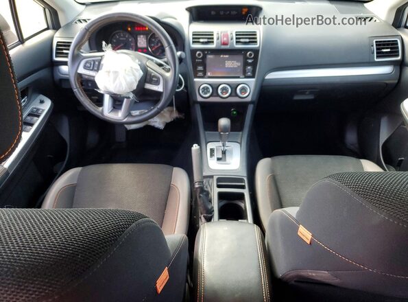 JF2GPABC2G8334177 2016 SUBARU CROSSTREK Blue Вид панелі приладів