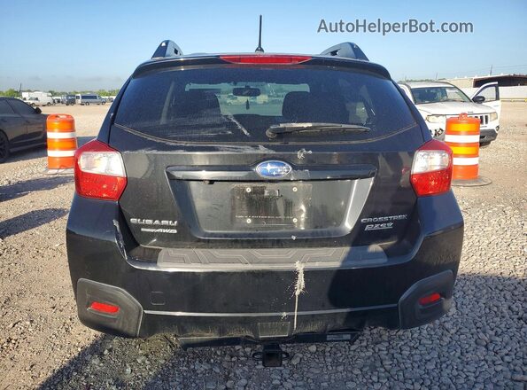 JF2GPABC2GH251283 2016 SUBARU CROSSTREK Black Widok z tyłu