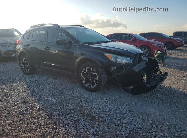 JF2GPABC2GH251283 2016 SUBARU CROSSTREK Black Przód prawy