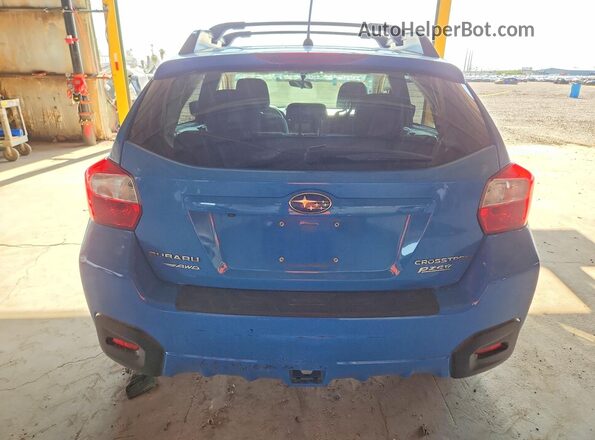 JF2GPABC2GH253972 2016 SUBARU CROSSTREK Blue უკანა ხედი