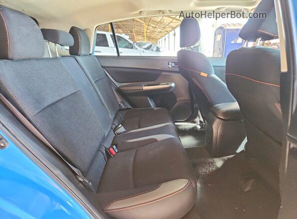 JF2GPABC2GH253972 2016 SUBARU CROSSTREK Blue უკანა სავარძლების ხედი