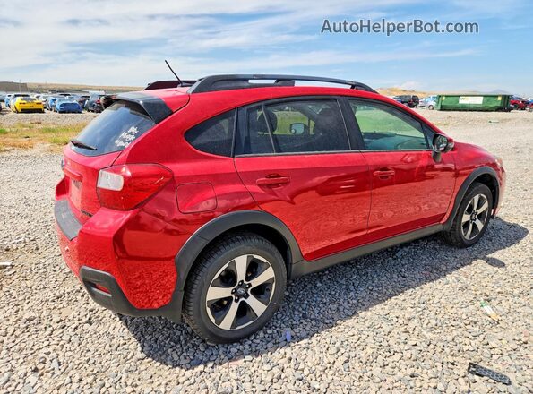 JF2GPABC2H8204448 2017 SUBARU CROSSTREK Red Widok z przodu
