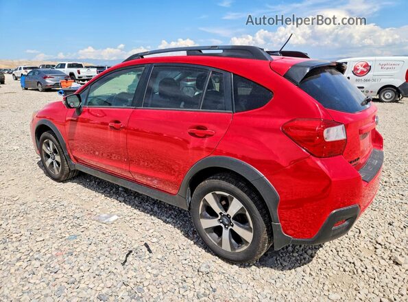 JF2GPABC2H8204448 2017 SUBARU CROSSTREK Red Tył prawy