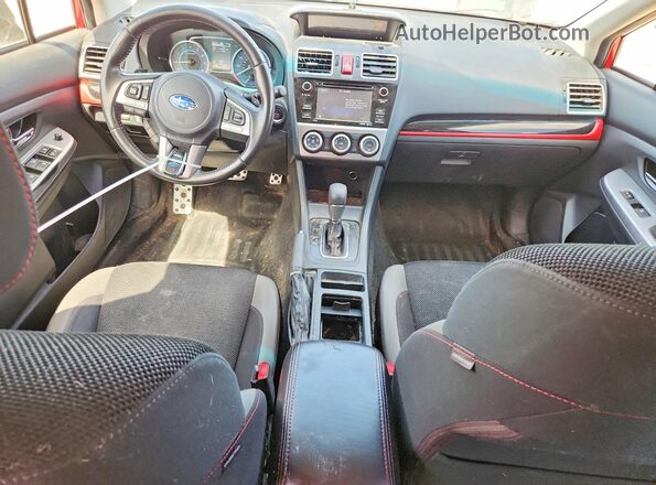 JF2GPABC2H8204448 2017 SUBARU CROSSTREK Red 