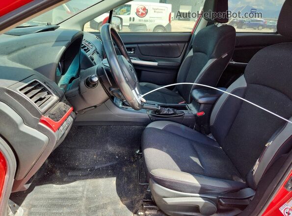 JF2GPABC2H8204448 2017 SUBARU CROSSTREK Red Widok wnętrza 360 stopni