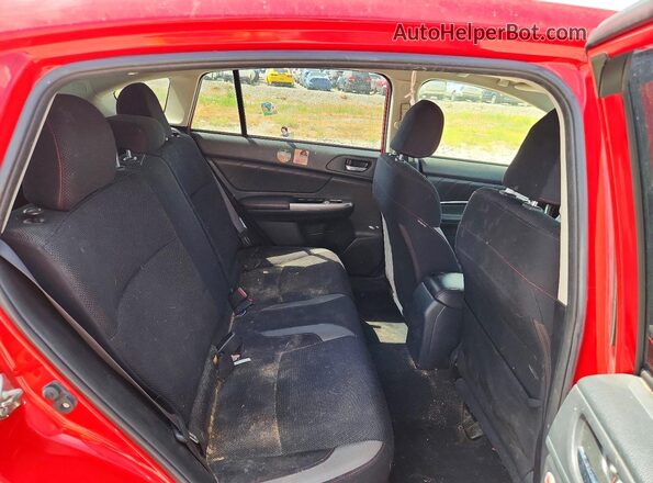 JF2GPABC2H8204448 2017 SUBARU CROSSTREK Red 