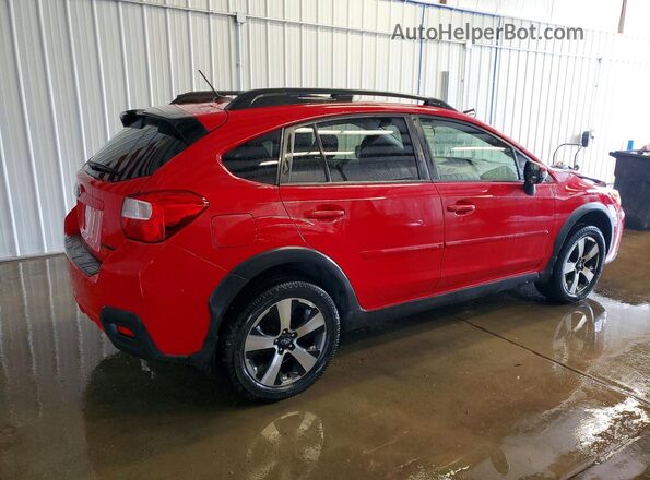JF2GPABC2H8206863 2017 SUBARU CROSSTREK Red Tył prawy