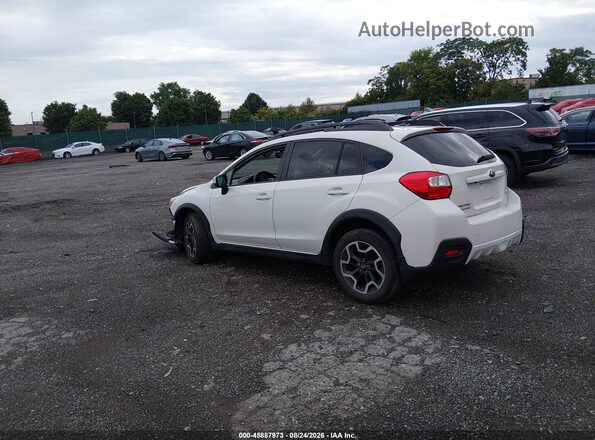 JF2GPABC2H8208029 2017 SUBARU CROSSTREK White Задня ліва чверть