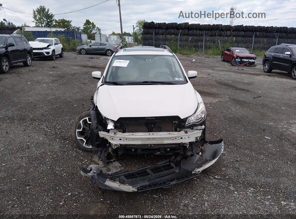JF2GPABC2H8208029 2017 SUBARU CROSSTREK White Вид щитка приладів