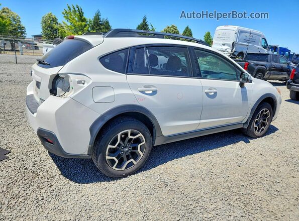 JF2GPABC2H8225588 2017 SUBARU CROSSTREK Белый Задняя правая четверть